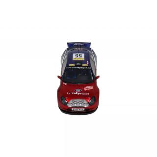 FORD PUMA SUPER 1600 RED DUVAL RALLYE MONTE CARLO 2002 OttO mobile 1:18 Resinemodell (Türen, Motorhaube... nicht zu öffnen!)